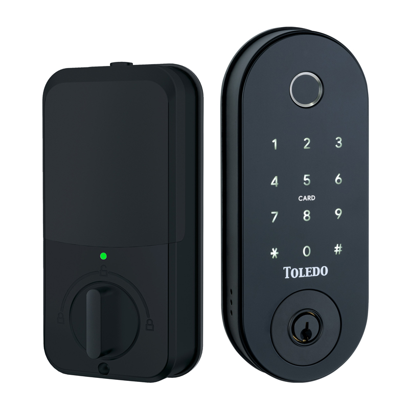 Toledo Nexus Smart Deadbolt-Single Cylinder (Rounded)