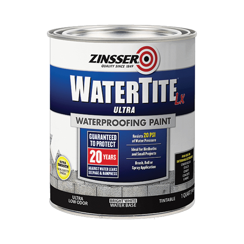 WATERTITE®-LX Mold & Mildew-Proof™ Waterproofing Paint - 1 Gallon