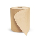 [94-011-08-0003] Dela Care AFH06 8" x 1000' Kraft Hardwound Towel Roll (6 Rolls/Case)
