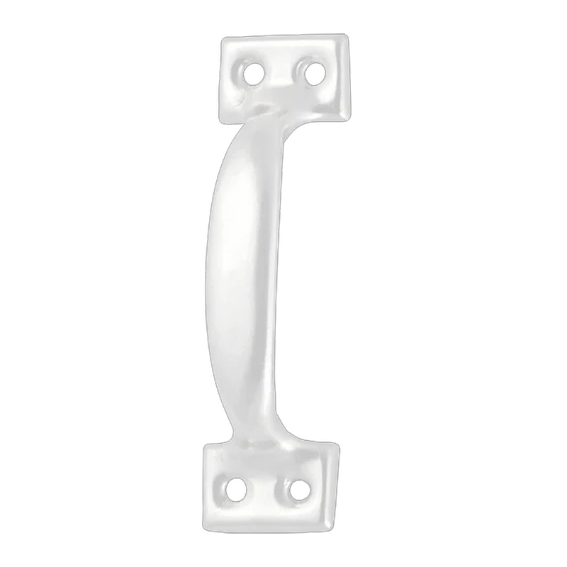 Toledo Door Pull - White Finish c/w Screw