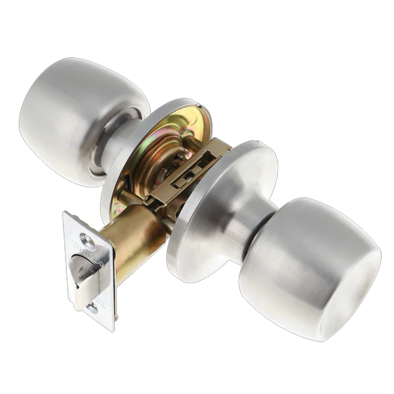 Toledo Malaga Single Cylinder Door Lock - Satin Stainless Steel