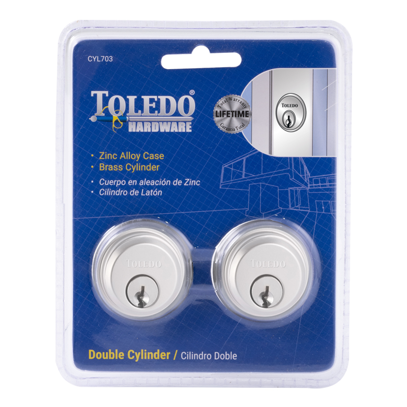 Toledo Mortise Double Cylinder Lock