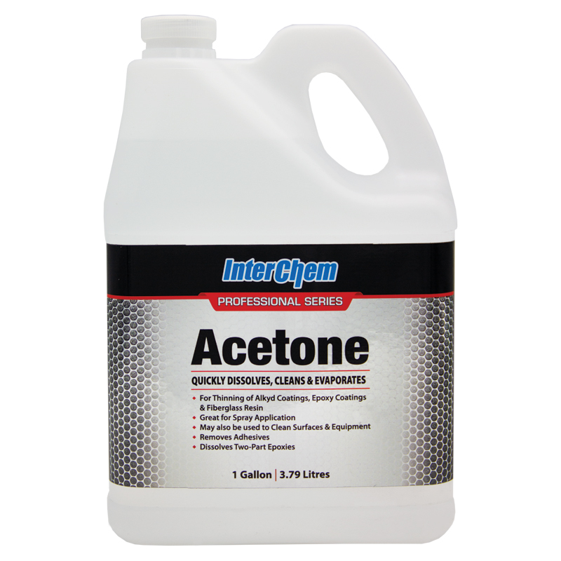 [L10901G] Interchem Acetone - 1 Gallon