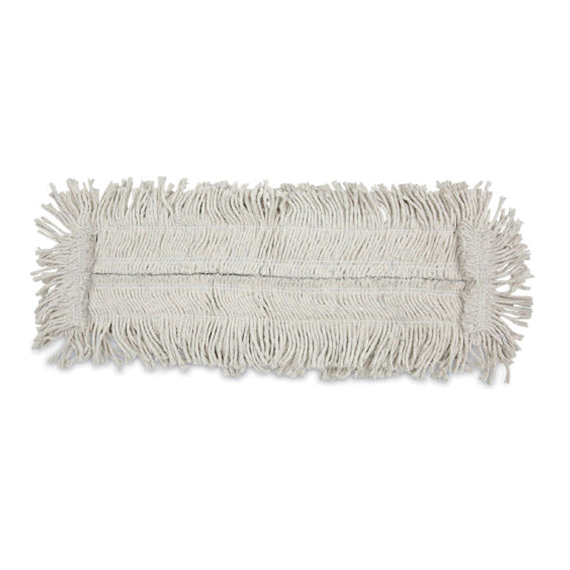 [BWK1624] Dust Mop Refill - 5"x 24' White Disposable