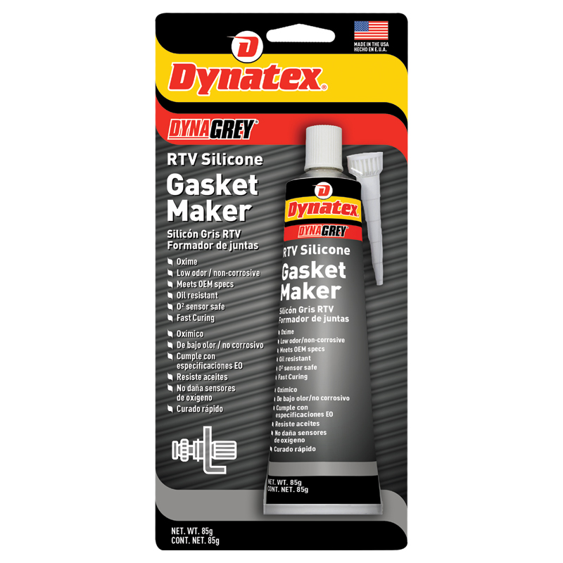 [143349] Dynatex DYNAGREY RTV Silicone Gasket Maker - 85g Tube