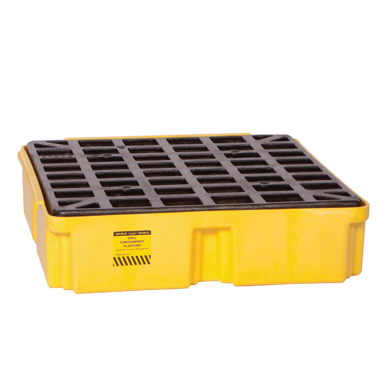 [E421633] Eagle 1-Drum Spill Containment Pallet