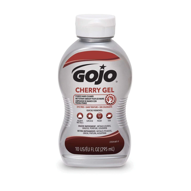 [GOJ 2354-08] Gojo Cherry Gel Hand Cleaner with Pumice - 10 oz.