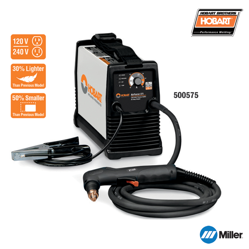 [500575] Hobart AirForce 27i Plasma Cutter 120/240V with XT30R Torch