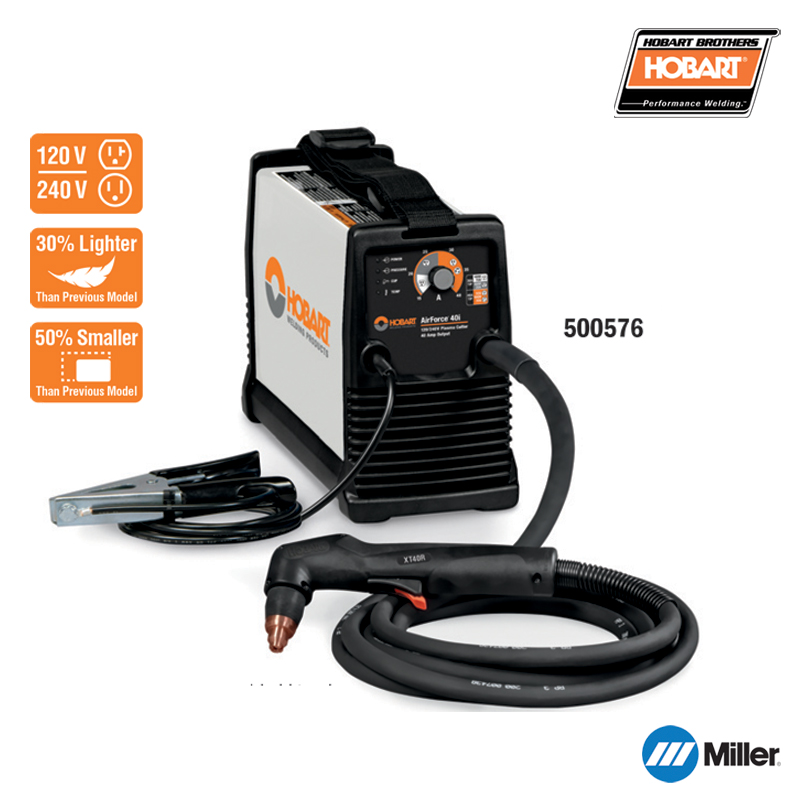 [500576] Hobart AirForce 40i Plasma Cutter 240V with XT40R Torch