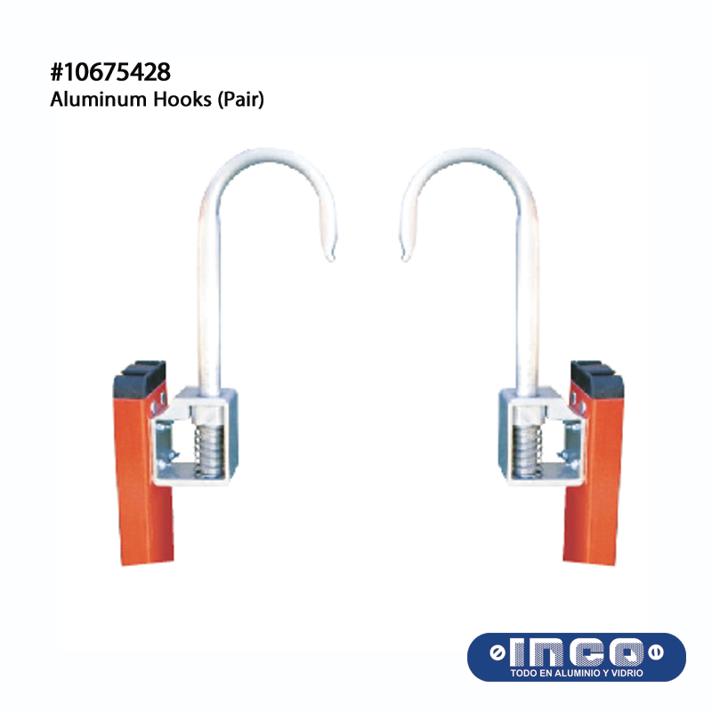 [10675428] Inco Aluminum Hooks (Pair)