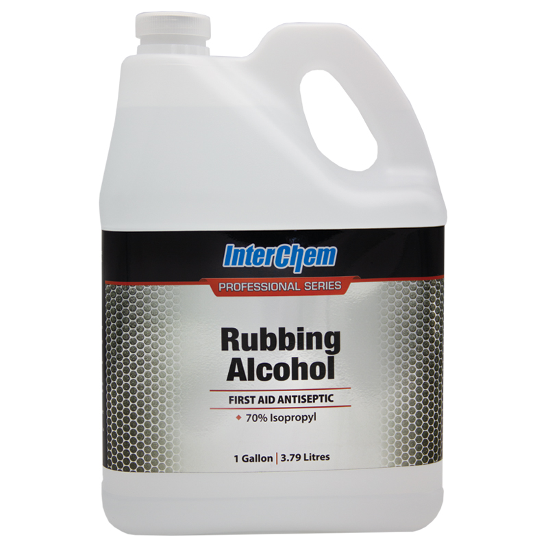 [346001] Interchem Rubbing Alcohol - 1 Gallon