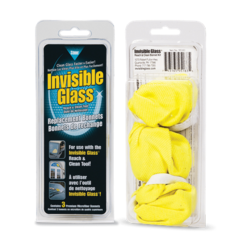 [95183] Invisible Glass Replacement Bonnets - 3pk
