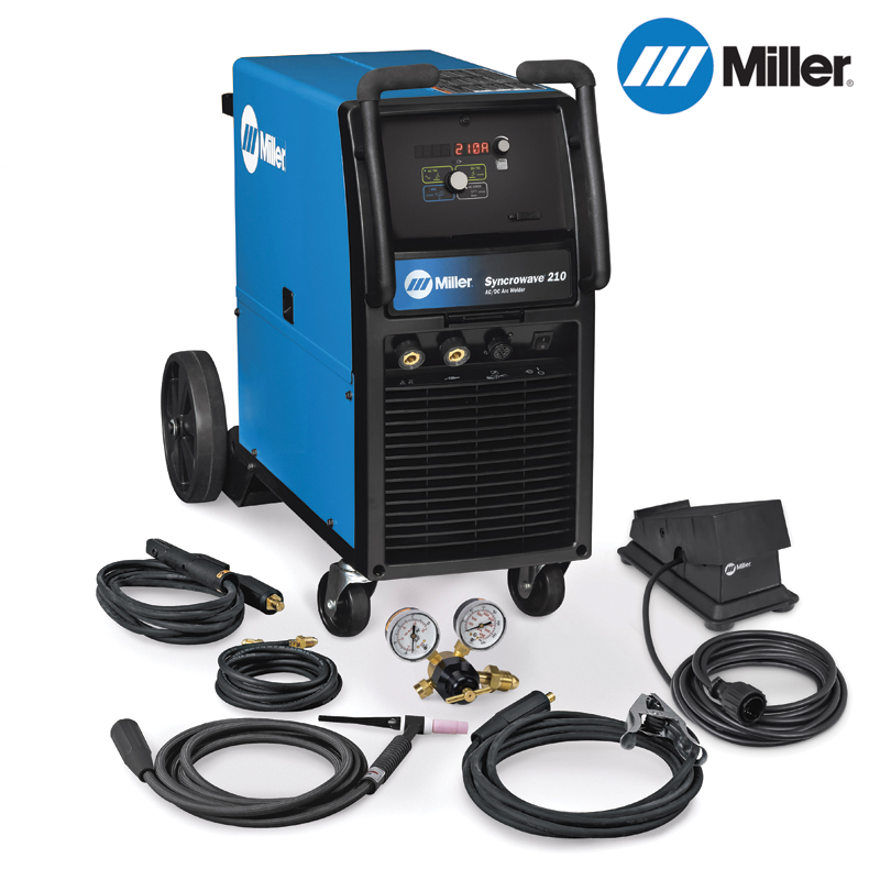 [907596001] Miller Syncrowave 210 Runner Auto-Line 120V-240V TIG Welder Spoolmate Compatible