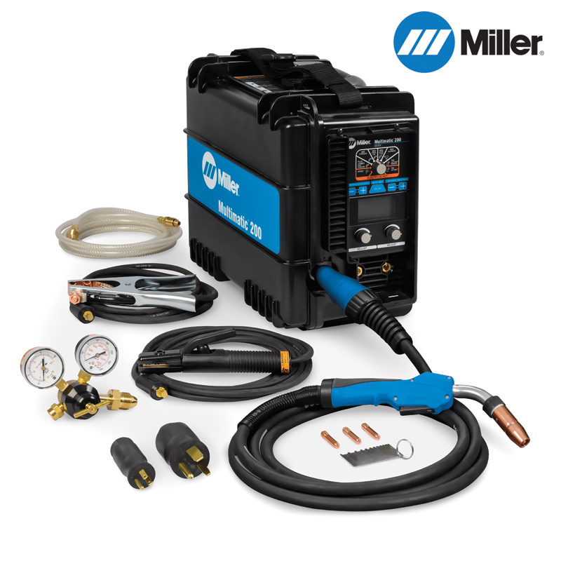 [907518] Miller® Multimatic™ 200 Auto-Set 120V-230V CC/CV Multi-Process Welder