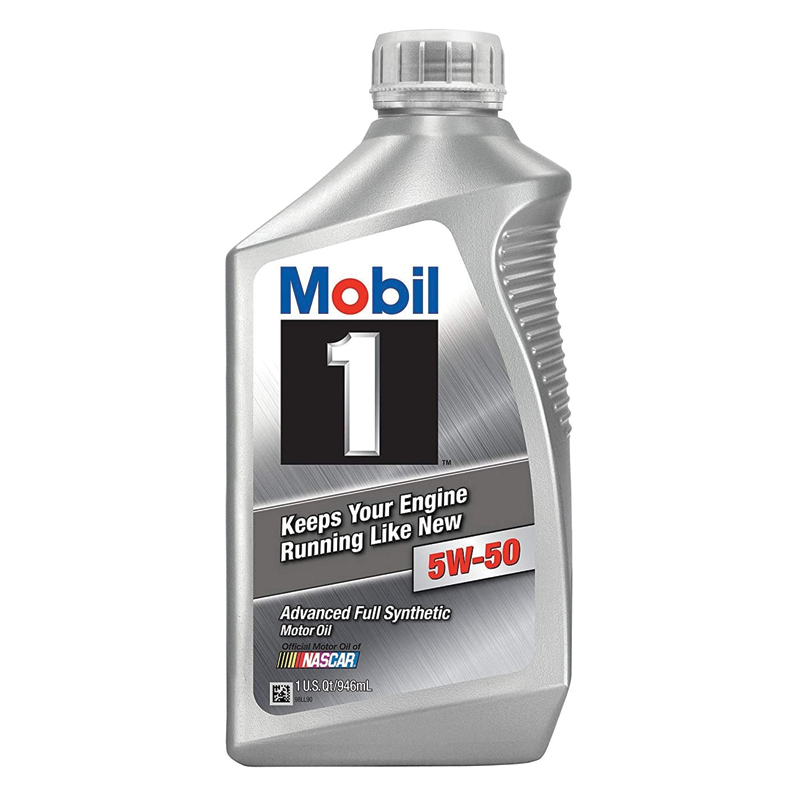 [122075] Mobil-1 5W/50 Synthetic Gasoline Engine Oil - 1 Quart