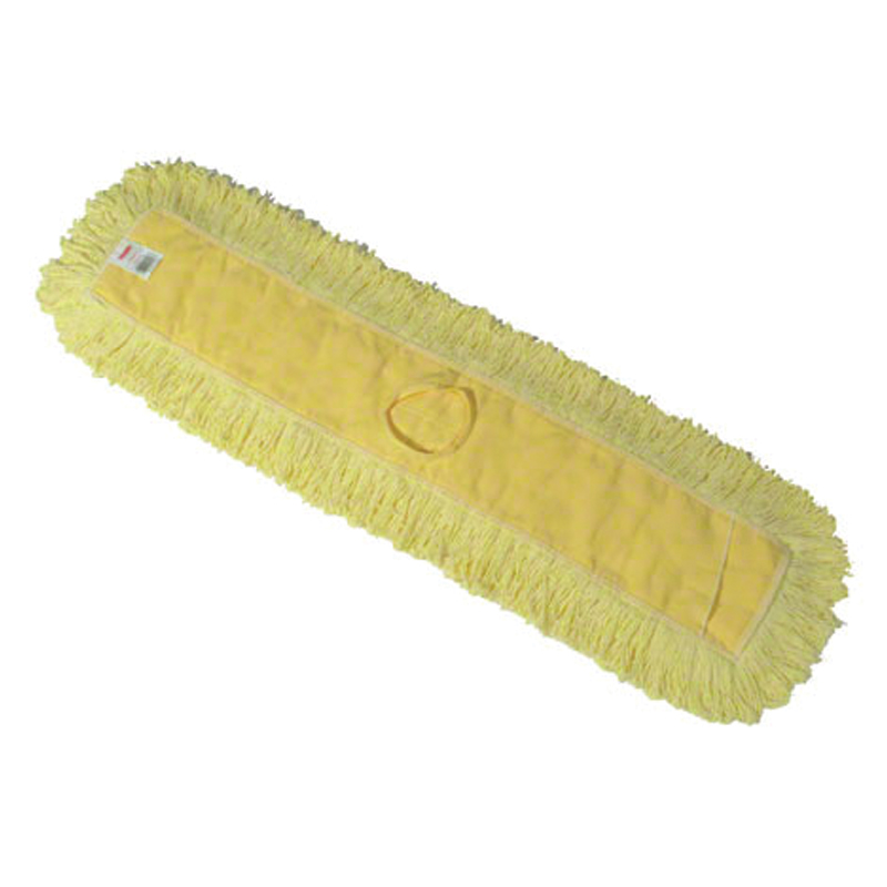 [J153YL] Rubbermaid Trapper Dust Mop - Looped End - 24'x5' - Yellow