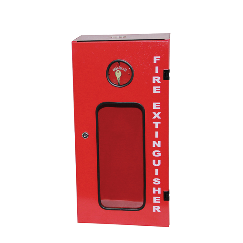 [PT02-07A45K] Steel Cabinet for 4.5kg ABC Extinguisher with Key Glass
