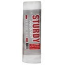 Sturdy Jumbo Frosted Garbage Bags - 10/Roll  - 38 x 50 ins/97 x 127 cm (46 Gallons)