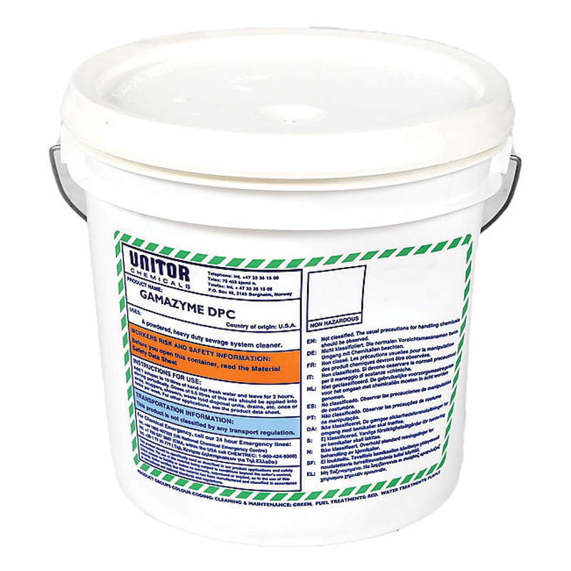 [587055] Unitor Gamazyme DPC - 4Kg Pail