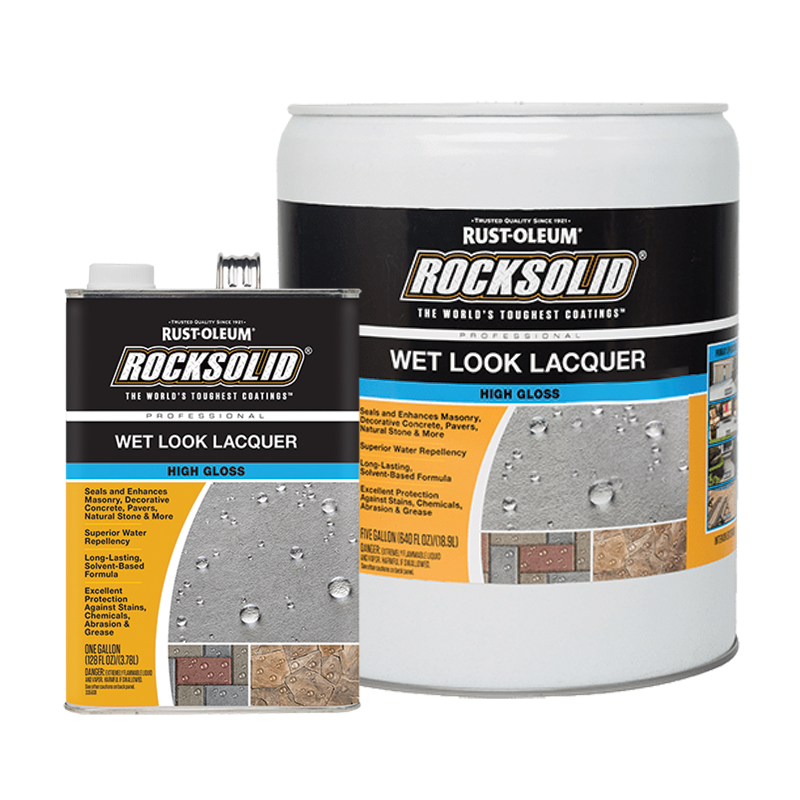 Rust-Oleum Rocksolid Wet-Look Lacquer High Gloss Sealer