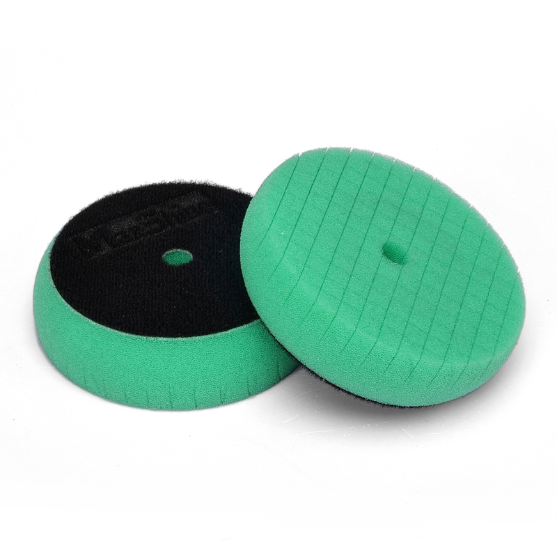 [2001160GW] MaxShine Cross Cut Foam Pad - Green Cutting 6"