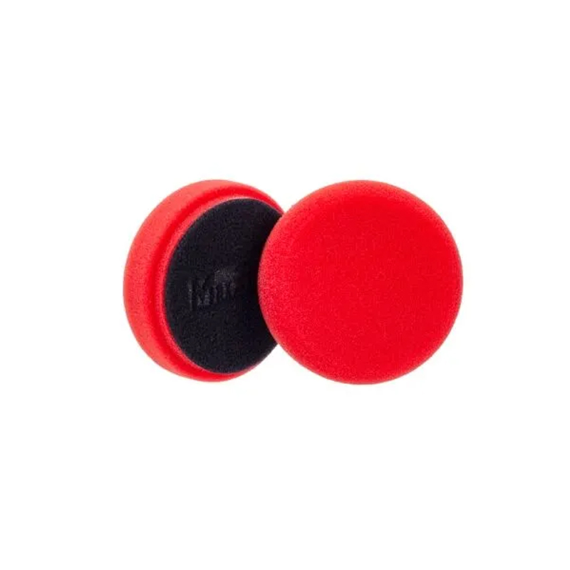 [2033085RW] MaxShine Red Flat Foam Finishing Pad 3"
