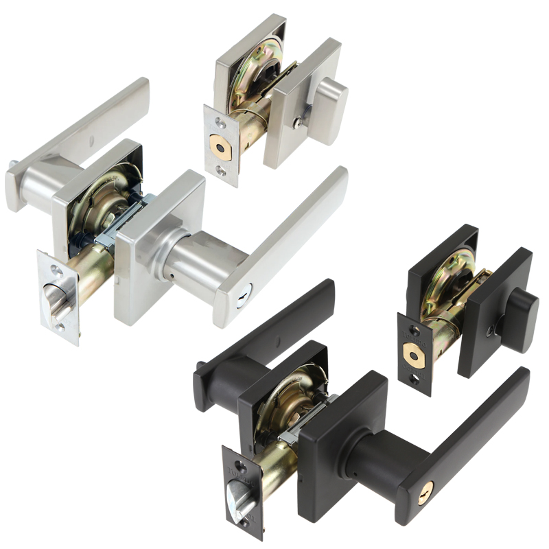Toledo Lugo Single Cylinder Combo Set-Deadbolt-Lever Set