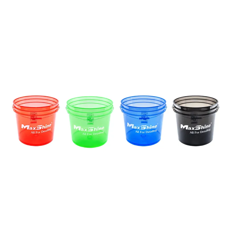 MaxShine Transparent Detailing Bucket - 3.5 Gallon