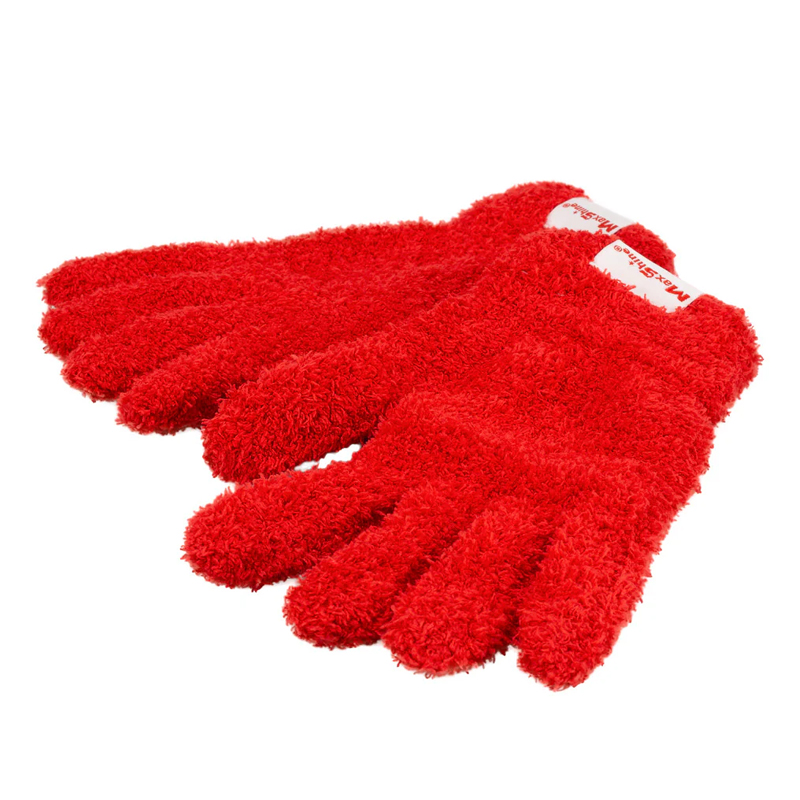 [1130005R] MaxShine Plush Microfiber Gloves-1 Pair