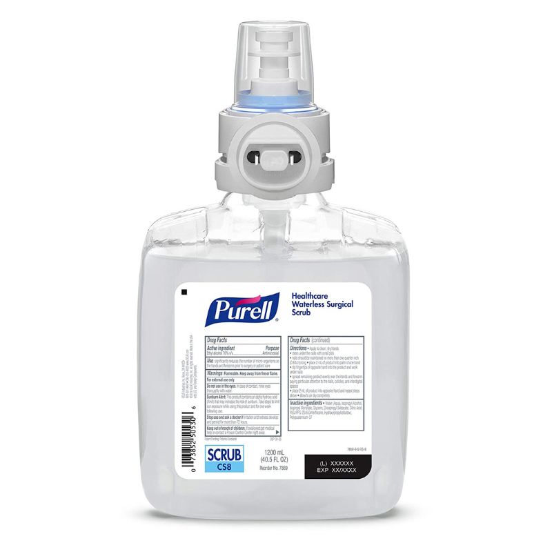 [7869-02] PURELL® Healthcare Waterless Surgical Scrub 1200 ml Refill