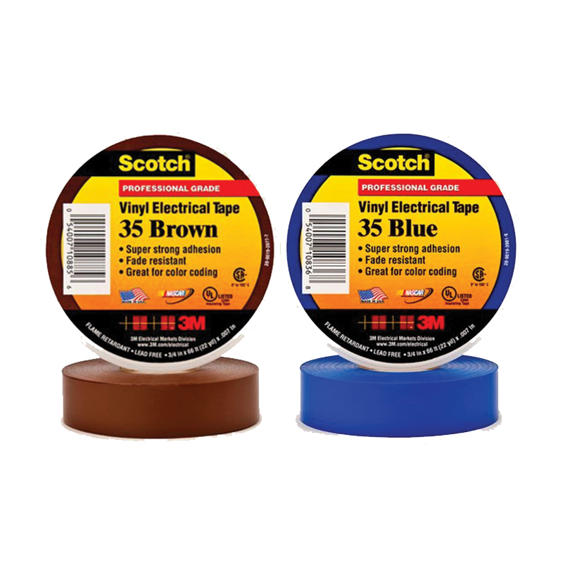 3M Scotch Vinyl Electrical Tape 35 - 3/4'' x 66 ft