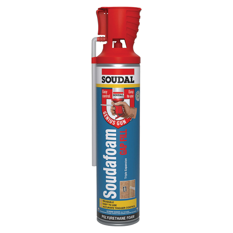 [124451] Soudafoam Gap Fill Genius Gun Triple Expanding Foam-20oz