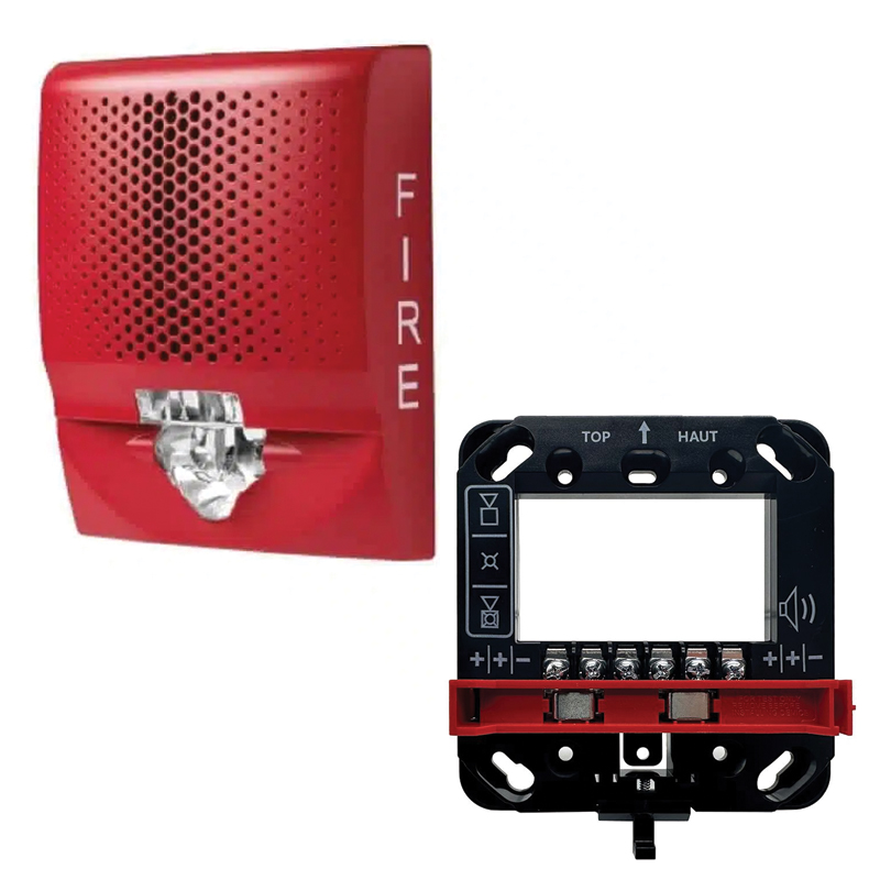 [BIEDG4AVRFCWB] Edwards Horn & Strobe 15-110C C/W Base