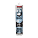 Soudal Fix ALL Crystal - Clear Sealant/Adhesive 10oz