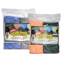 Interchem Large Drying Towels Premium Microfiber 18" x 24"  (2 Pack)