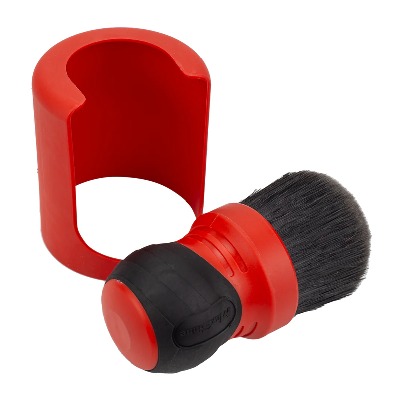 [704627-R] MaxShine Curved Grip XL Detailing Brush – Mixed Bristle