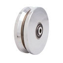 Toledo Chrome Plated Steel Wheel - 4"